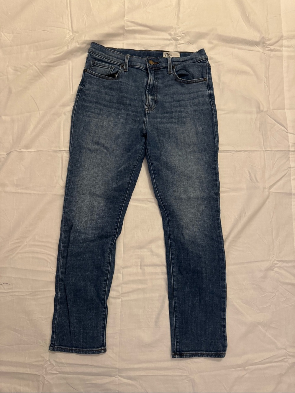 Cosmic Blue Love Skinny Jeans